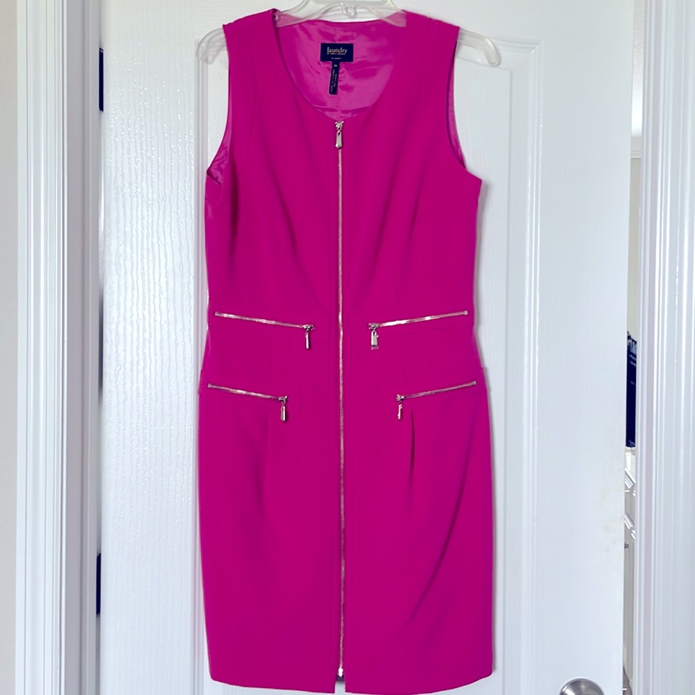 Pink business dress